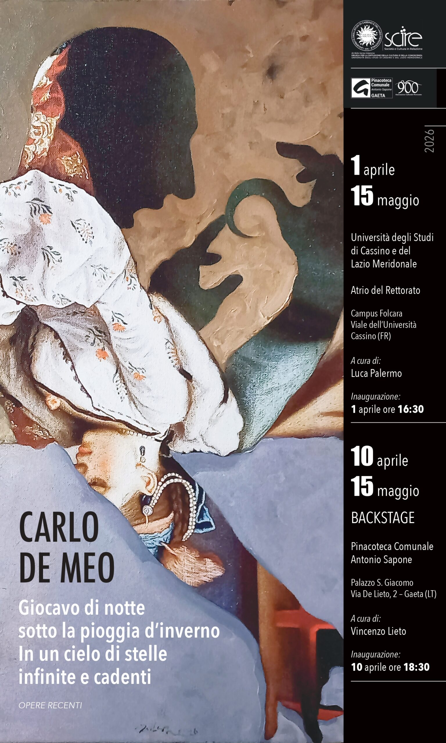 Personale di Carlo Di Meo, la locandina