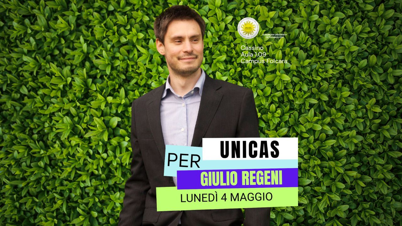 Giulio Regeni, fotografia e composizione grafica