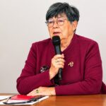 Silvia Calamandrei durante l'incontro a Unicas