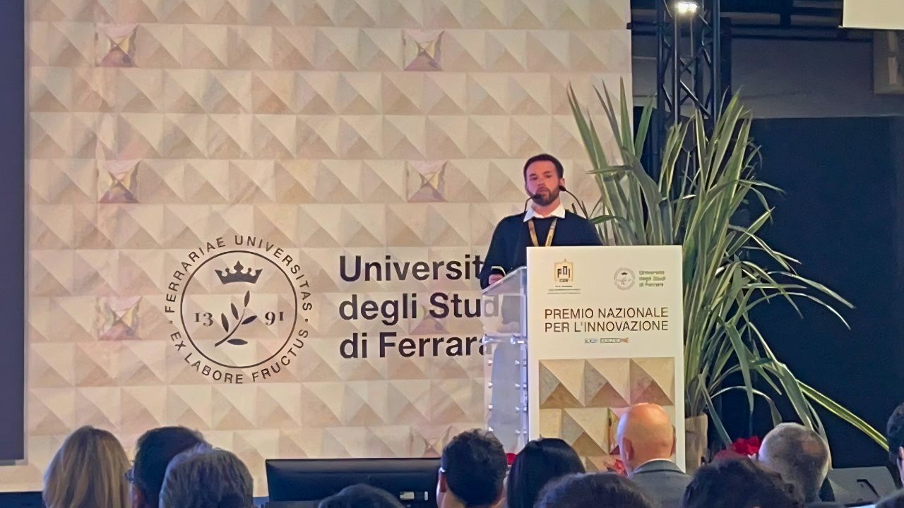 Progetto Bioflux: Giuseppe Staffieri durante la presentazione al Pni 2025