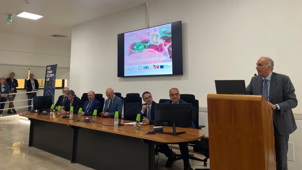 La presentazione del Cybersecurity Lab, lo scorso 28 aprile al Dipartimento di Ingegneria.
