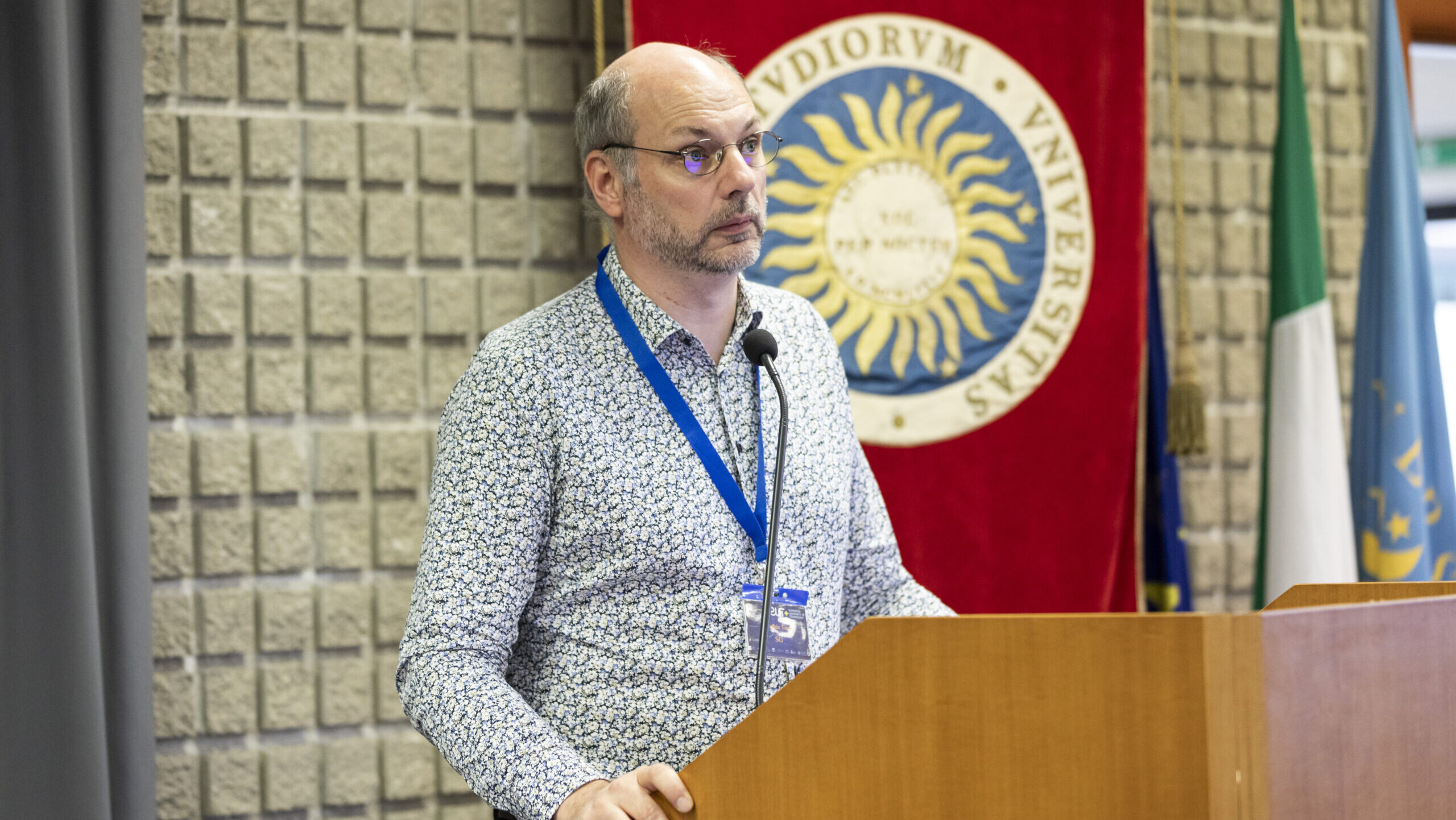 Timothée Toury nell'Aula magna di Unicas
