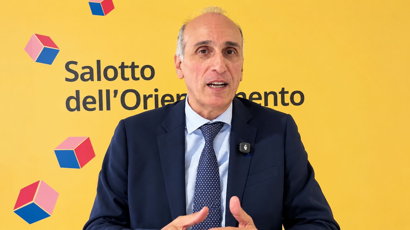 Il Rettore di Unicas, Marco Dell'Isola